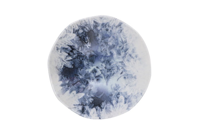Hermia Vajilla de Porcelana de 24 Piezas Azul y Blanco Hermia Vajilla de Porcelana de 24 Piezas Azul y Blanco